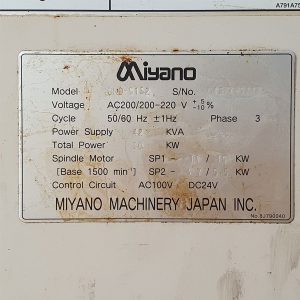 Máy tiện nhật cũ miyano bnd51s2