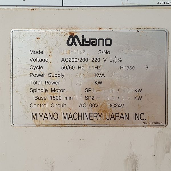 Máy tiện nhật cũ miyano bnd51s2