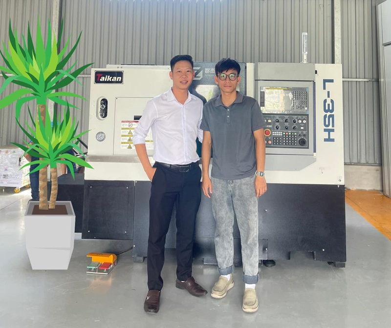 Máy tiện CNC ngang Taikan L-35H