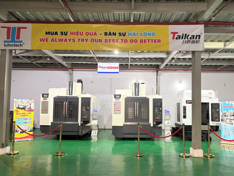 Tập đoàn Công nghệ TLT - Nhà phân phối duy nhất máy CNC Taikan tại Việt Nam