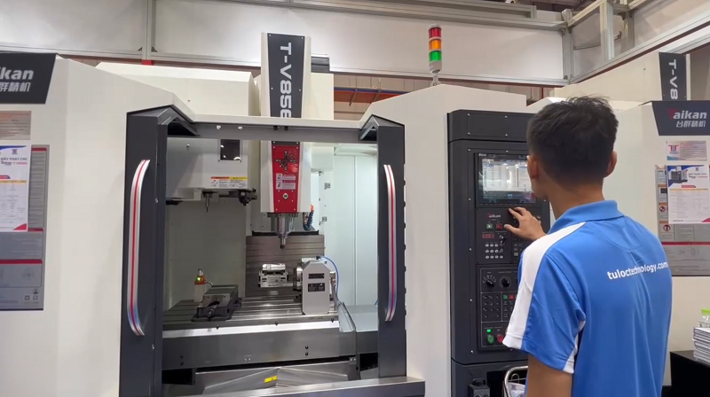 Nguyên lý hoạt động của máy phay CNC 4 trục
