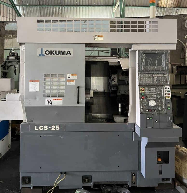 Máy tiện đứng CNC OKUMA LCS-25 - Thế giới Cơ khí chính xác