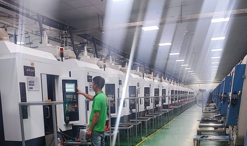  Kho máy CNC Vĩnh Phúc 