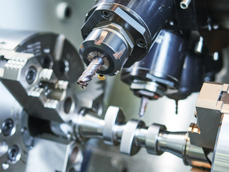 Máy tiện CNC có trục Y của thương hiệu Taikan sở hữu thiết kế hiện đại và tối ưu cho gia công tiện phay tích hợp