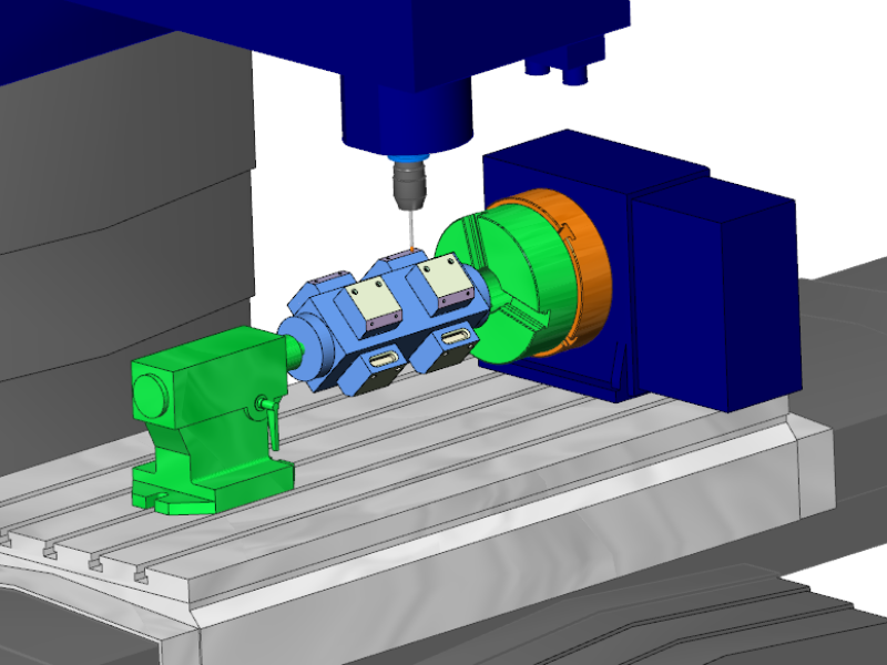 Lập trình máy phay CNC 4 trục 