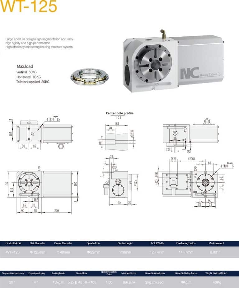 Trục thứ 4 WT-125