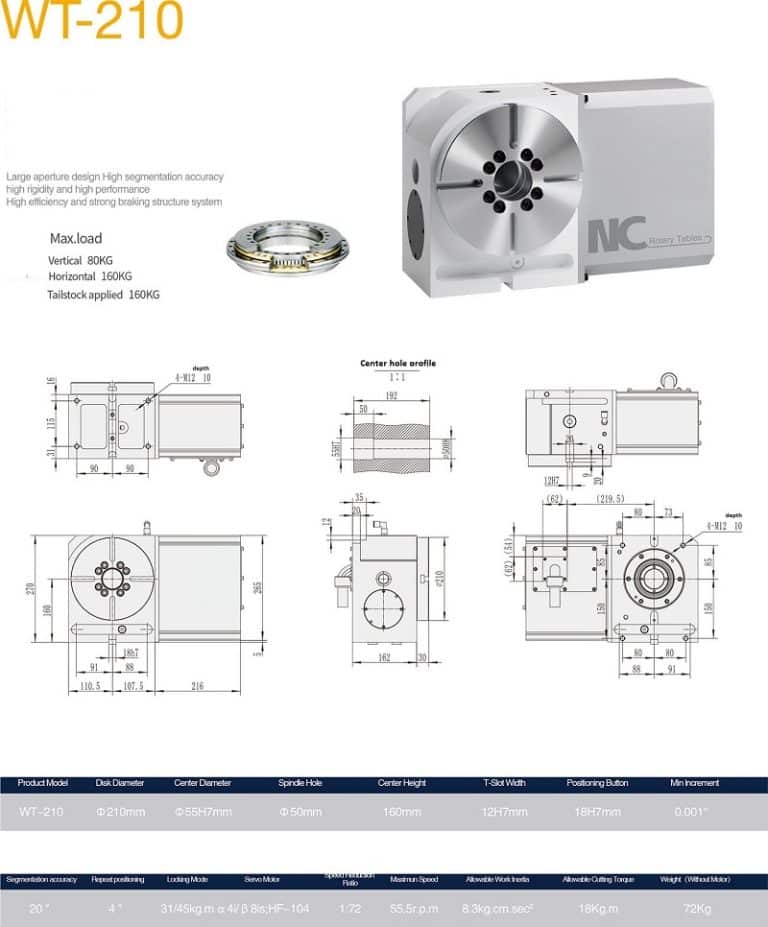 Trục thứ 4 WT-210