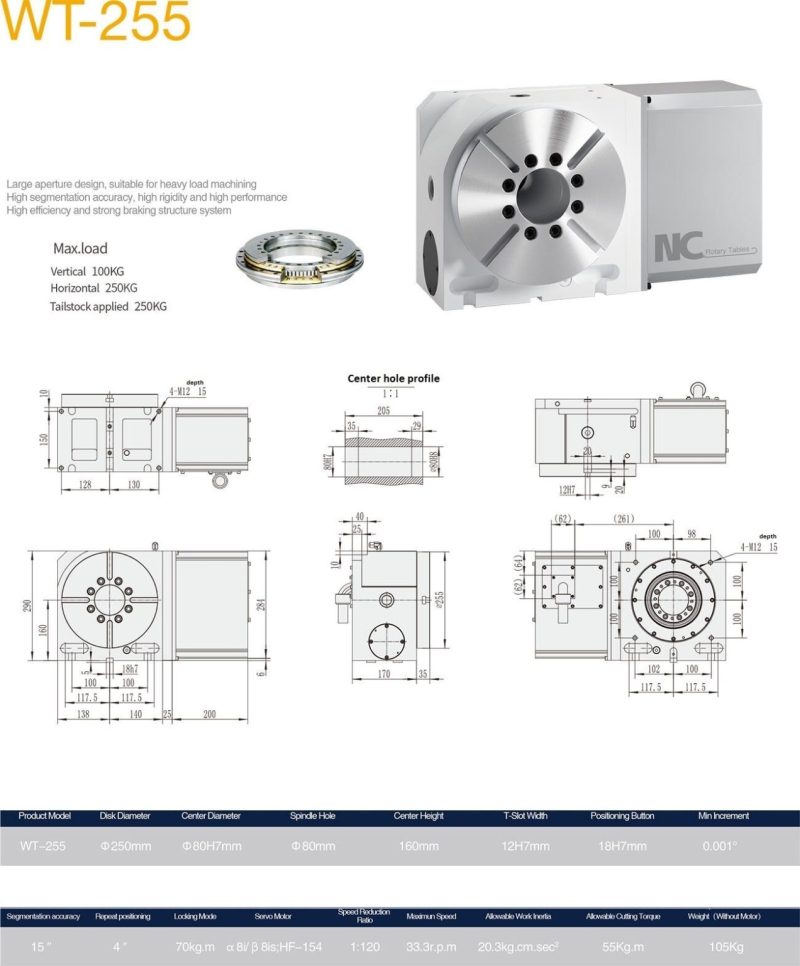 Trục thứ 4 WT-255