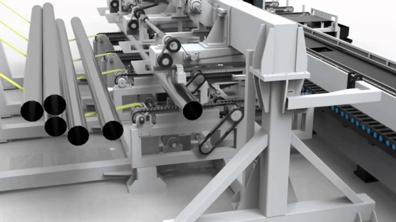 Máy tiện CNC cấp phôi tự động giúp tăng năng suất, giảm chi phí