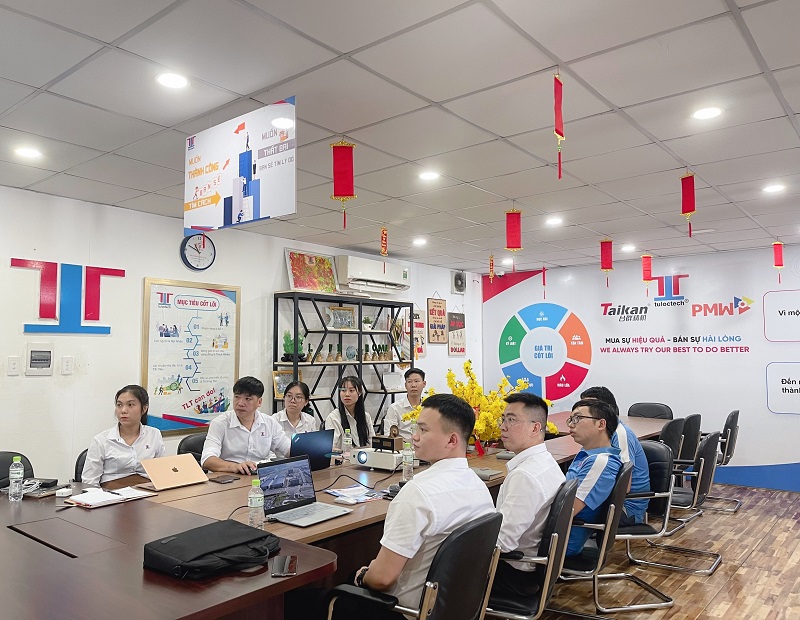 ĐẠI DIỆN TẬP ĐOÀN GENESIS - TAIKAN ĐẾN THĂM VÀ LÀM VIỆC TẠI TULOCTECH