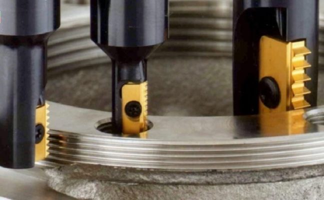 Dao phay ren gắn mảnh