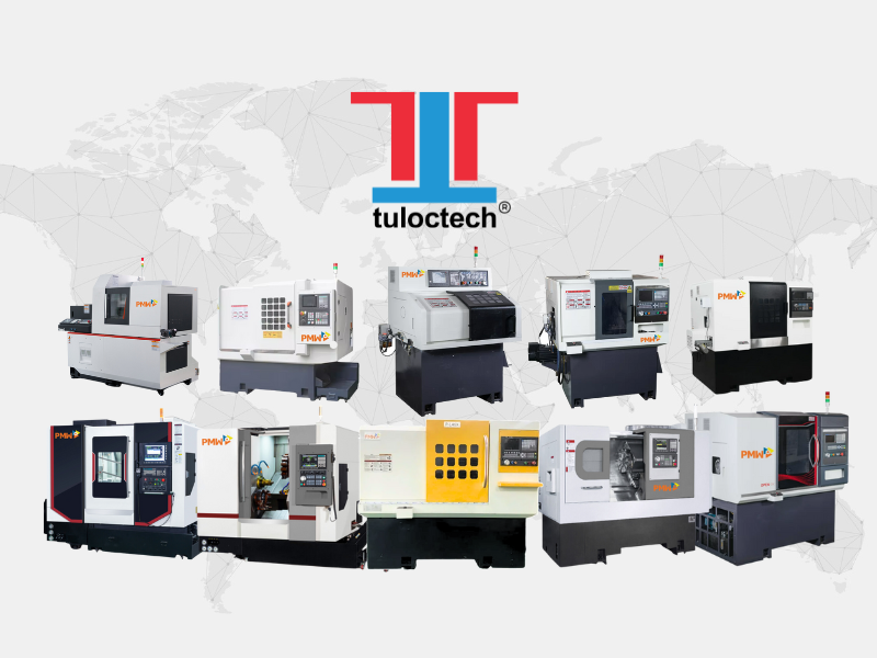 TULOCTECH mang các sản phẩm máy tiện CNC đến triển lãm VIMF Bắc Ninh năm 2024