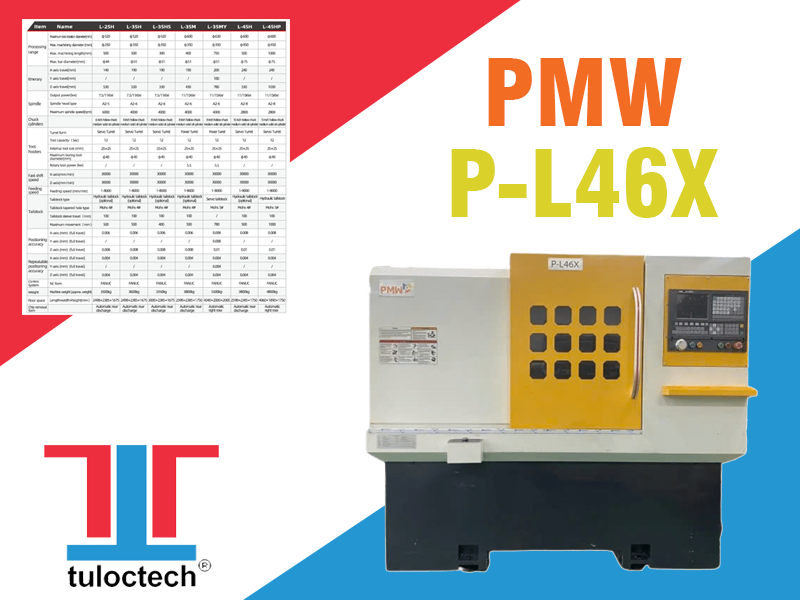 Hướng dẫn sử dụng máy tiện PMW P-L46X