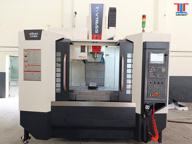 HÌNH ẢNH MÁY PHAY CNC TAIKAN T-V1165S TẠI XƯỞNG KHÁCH HÀNG