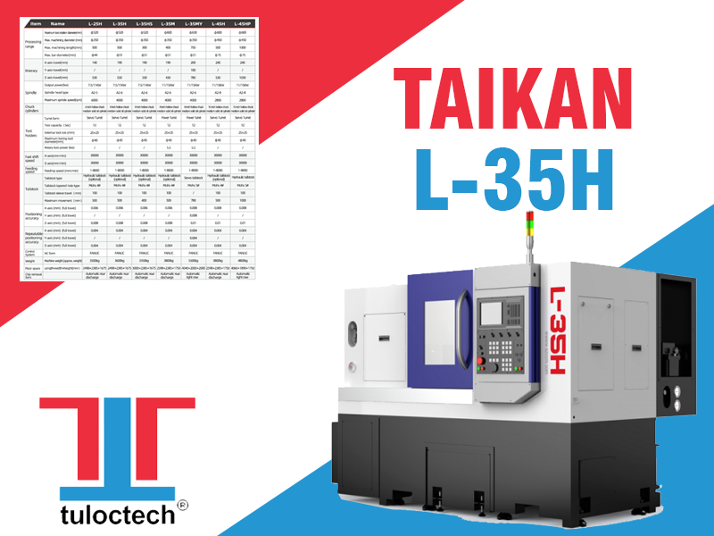 Hướng dẫn sử dụng máy tiện Taikan L-35H