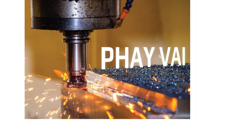 Phay Vai là phương pháp phay CNC tác động vào cạnh ngoài của phôi