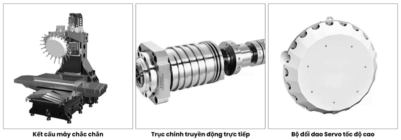 Khoan và trung tâm gia công Taikan T-500s