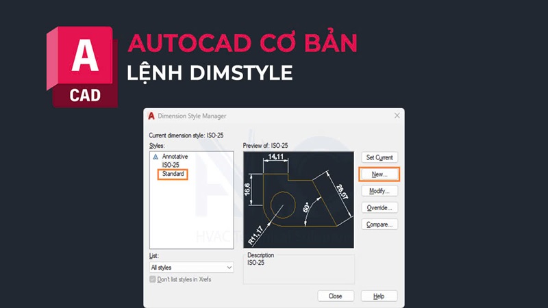 các lệnh cơ bản trong CAD 1