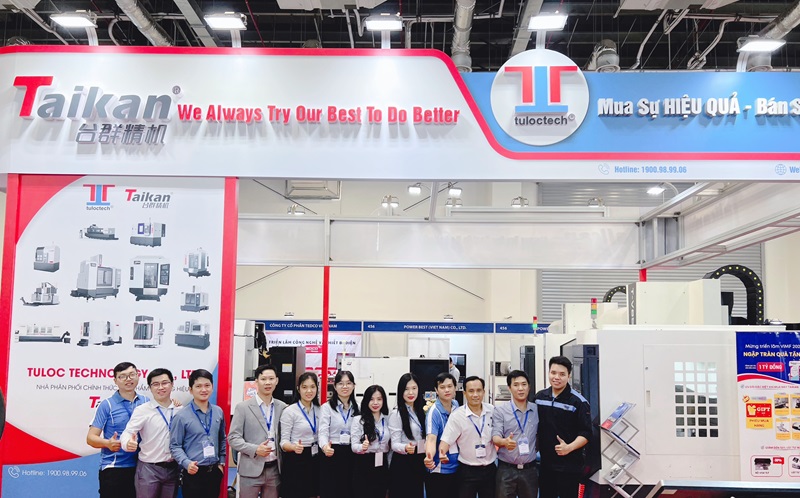 TULOCTECH cũng đang là nhà phân phối độc quyền các sản phẩm máy CNC Taikan tại Việt Nam