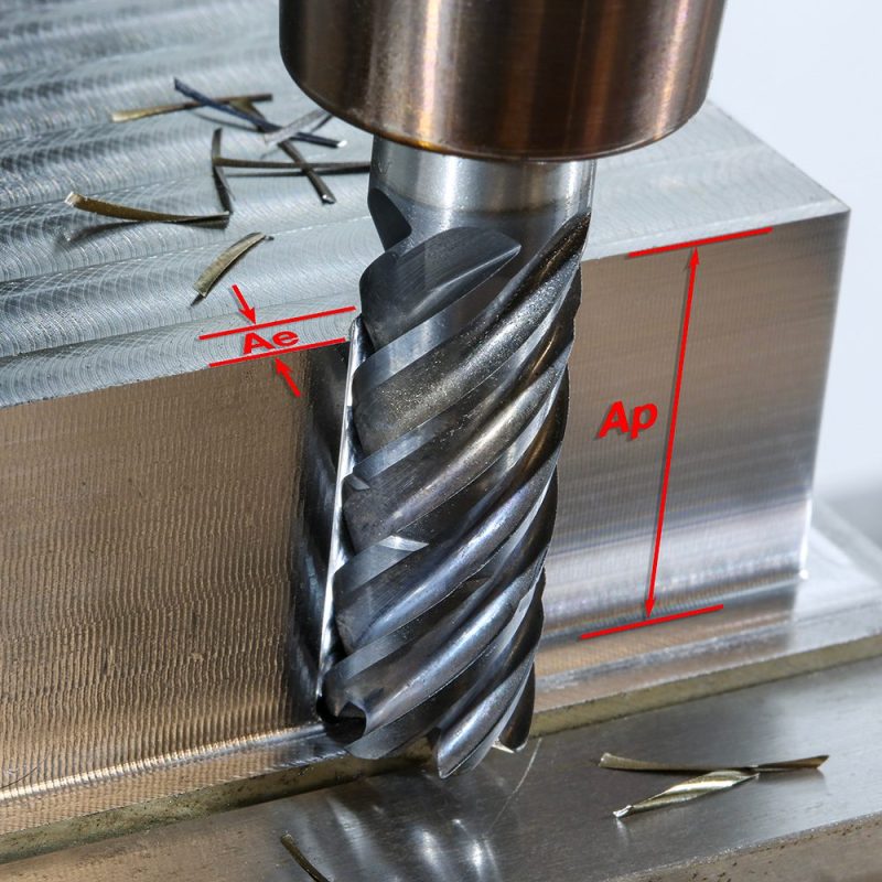 End milling được ứng dụng phổ biến trong gia công cơ khí chính xác