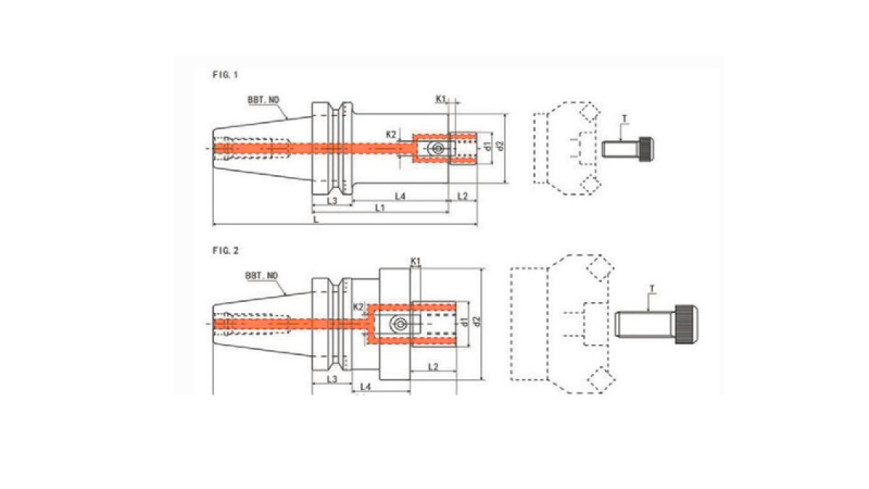 Đầu kẹp dao BT/BBT-FMH