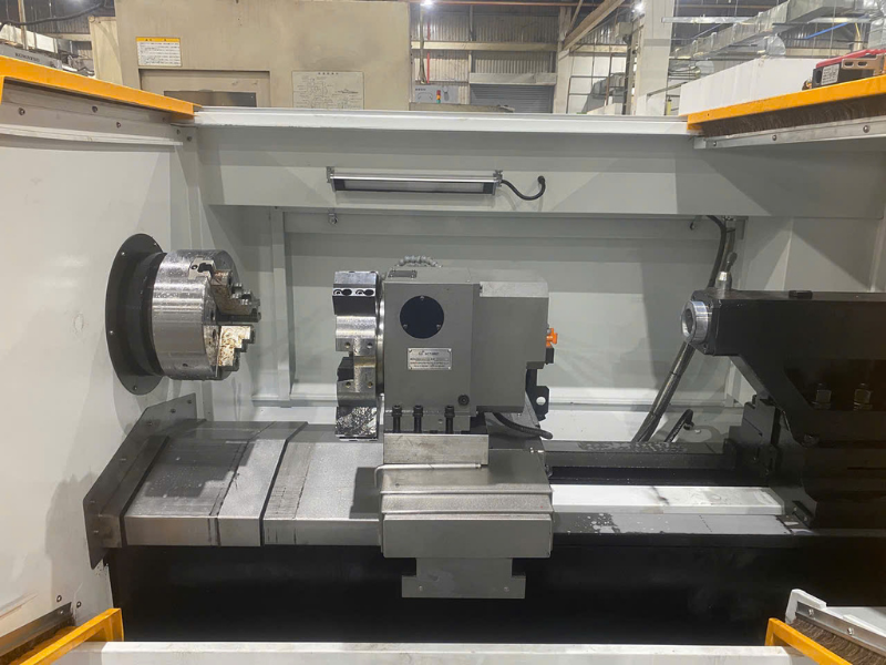 Cấu tạo giường phẳng đặc biệt giúp tăng hiệu suất và tối ưu quy trình gia công CNC