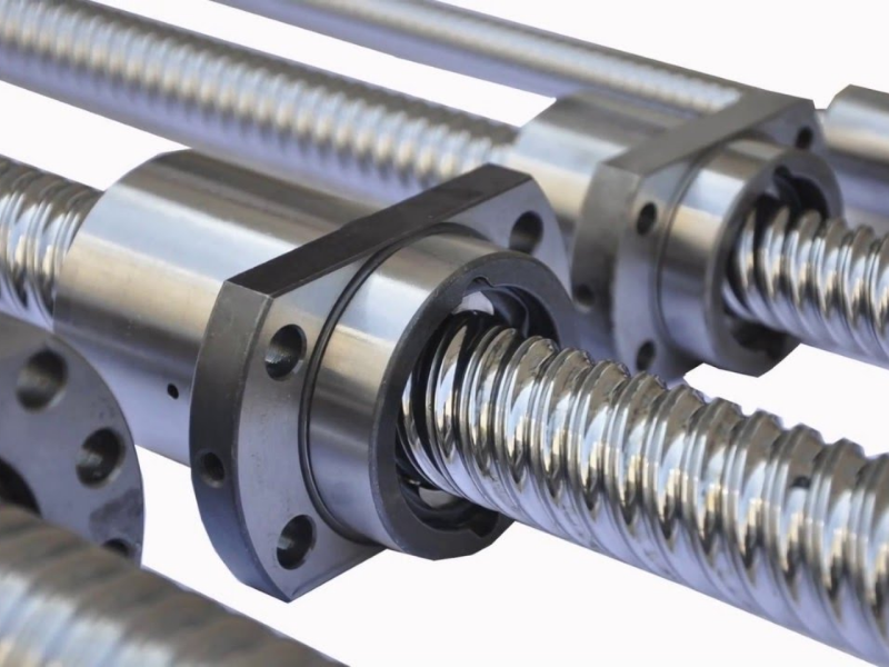 Vitme bị mòn lâu ngày làm giảm độ chính xác khi gia công trên máy CNC