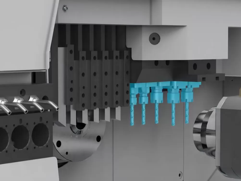 Động cơ trục chính máy tiện CNC chất lượng giúp quá trình gia công cắt gọt phôi mượt và hiệu suất