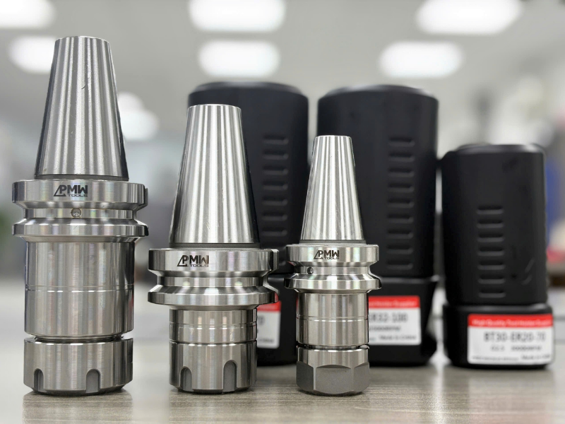 TLT là nhà phân phối đầu kẹp dao phay ngón BT30, BT40, BT50 PMW chất lượng cao, giá tốt