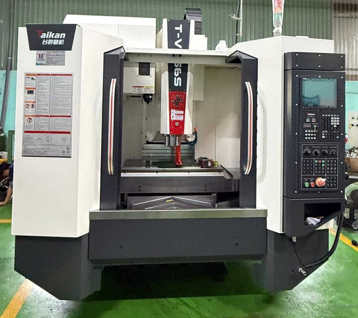 Triển khai nhanh - lắp đặt chuẩn máy phay CNC Taikan T-V856S tại