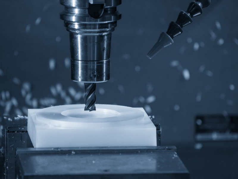 Các loại nhựa kỹ thuật thông dụng hiện nay đều có thể gia công được trên máy phay CNC