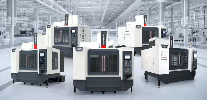 Danh mục máy CNC Taikan đa dạng từ máy phay, máy tiện, máy phay giường cho đến các dòng đa trục hiện đại